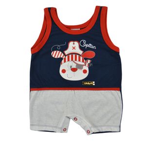 Macacão Regata Masculino Pirata Bicho Molhado