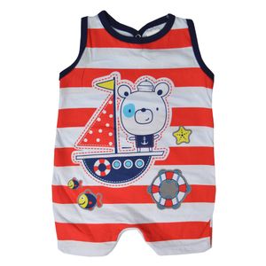 Macacao Masculino Bebe Gaga Baby Nautico