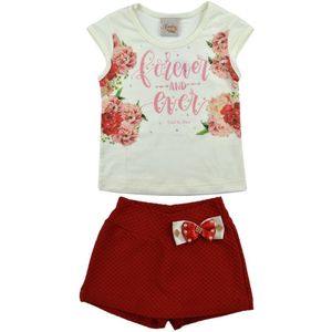 Conjunto Saia Shorts e Carol e Dani