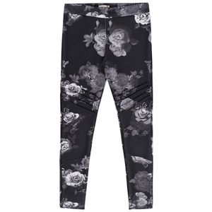Legging Preta Estampada em Volga Marialícia