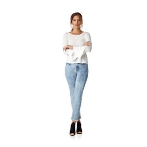 Blusa Feminina em Tricô Naturale Marialícia