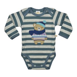 Body Manga Longa Suedine Plus