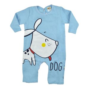 Macacão Moletom Dog Gaga Baby