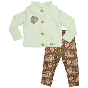 Conjunto Feminino com Colete Carol e Dani 3 Peças