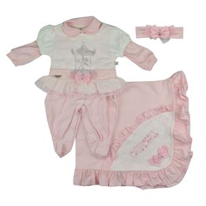 Saída de Maternidade Feminina Pipoquinhas Carrossel