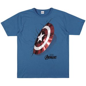 Camiseta Capitão América Juvenil Romitex
