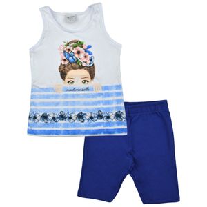 Conjunto Regata e Shorts Feminino Infantil Rovitex