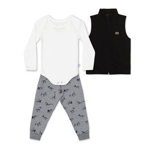 Conjunto Masculino Bebê 3 Peças Trick Nick