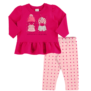 Conjunto Bebê Feminino Alakazoo