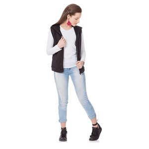 Colete com Capuz Feminino Abrange
