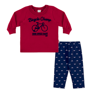 Conjunto de Moletom Masculino Alakazoo