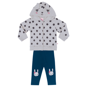 Conjunto Jaqueta e Legging de Bebê Abrange