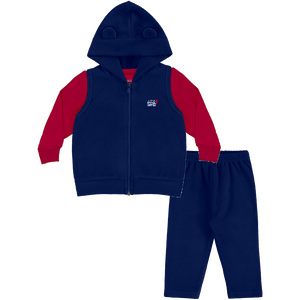 Conjunto Colete Camiseta e Calça Masculina Alakazoo