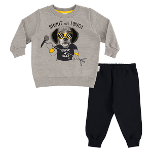 Conjunto de Moletom Masculino Alakazoo