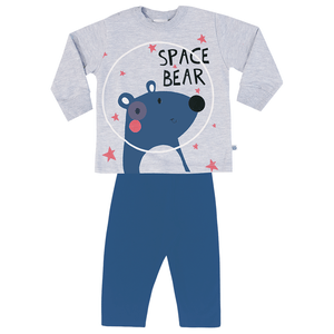 Conjunto Masculino Blusão e Calça Abrange