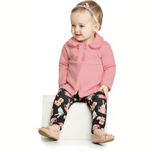 Conjunto Casaco e Legging de Bebê Elian
