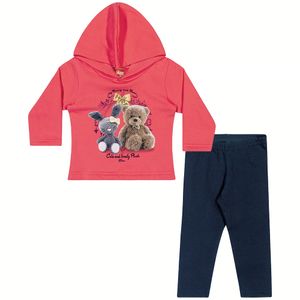 Conjunto Blusão e Legging Ursinhos Elian