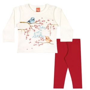 Conjunto Blusão e Legging de Bebê Elian