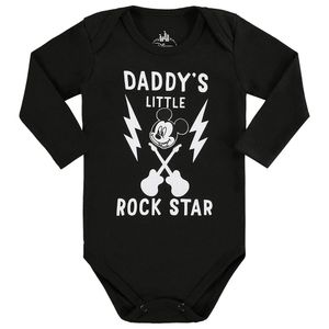 Body Mickey Rock Star Bebê Marlan