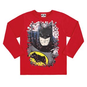 Camiseta Batman com Máscara Infantil Marlan