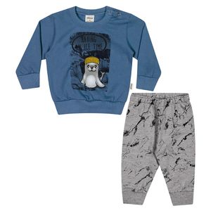 Conjunto Blusão e Calça Elian