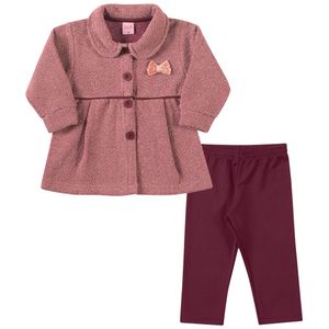 Conjunto Casaco e Legging Feminino Dila