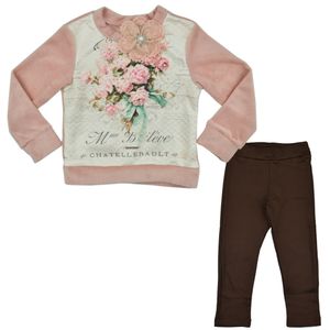 Conjunto Blusa e Calça Juvenil Carol e Dani