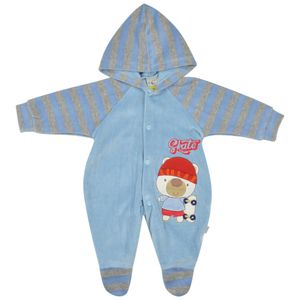 Macacão Plush Masculino Bebê Creep Baby