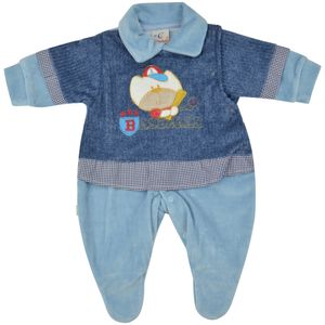 Macacão Plush Masculino Bebê Creep Baby