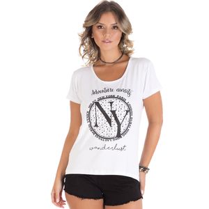 Blusa Feminina em Malha Viscose Marco Textil