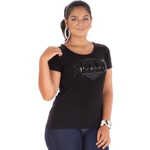 Blusa Feminina de Viscose Canelada