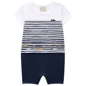 Banho de Sol Masculino Listrado Milon