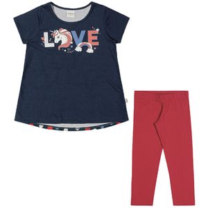 Conjunto Unicórnio Blusa e Legging Juvenil Elian