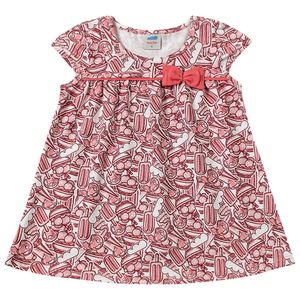Vestido de Bebê em Cotton Picolés Marlan