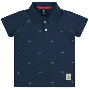 Polo Masculina Infantil Onda Marinha