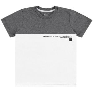 Camiseta Masculina Infantil Onda Marinha