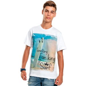 Camiseta Masculina Juvenil Surf Two Colors