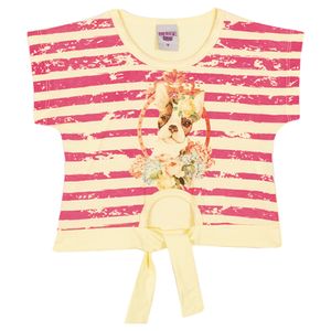 Blusa Cropped Feminina Infantil Pimentinha