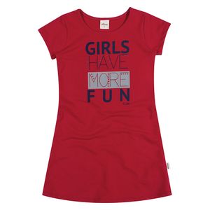 Vestido Juvenil em New Moletinho Light Elian