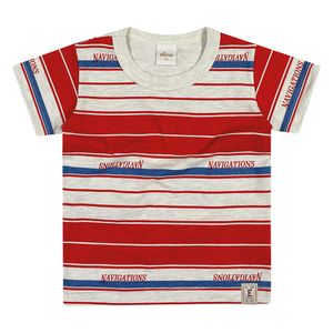 Camiseta Listrada Primeiros Passos Elian