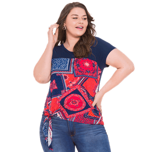 Blusa Feminina Adulto Maelle Plus