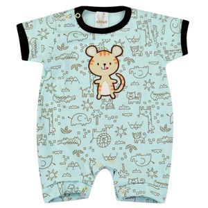 Macacão Banho de Sol Bichinhos Masculino Nilly Baby