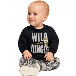 Conjunto Blusão e Calça Masculino Bebê Alakazoo