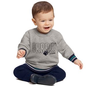 Conjunto Blusão e Calça Masculino Bebê Alakazoo