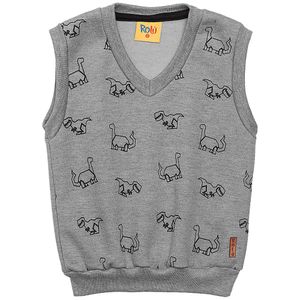 Colete Dinossauros Masculino Primeiros Passos Rolú