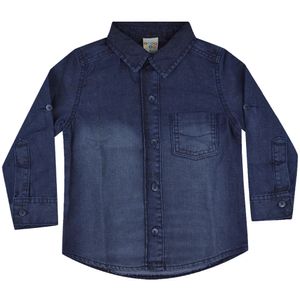 Camisa Jeans Masculina Infantil Have Fun