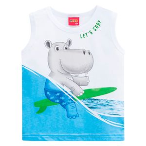 Regata Hipopotamo Masculina Primeiros Passos Kyly