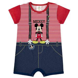 Macacão Mickey Masculino de Bebê Marlan