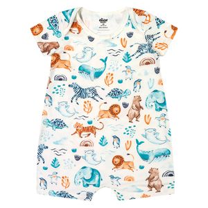 Macacão Masculino Bebê Elian Bichinhos ou Dinossauro