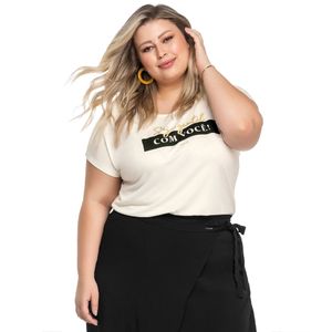 Blusa Feminina Plus Maelle 15172